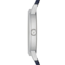 Load image into Gallery viewer, Emporio Armani Three-Hand Blue Leather Watch AR11012