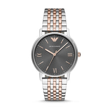 Load image into Gallery viewer, Emporio Armani Men's Three-Hand Two-Tone Stainless Steel Watch AR11121