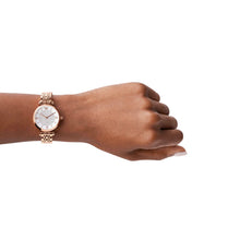 Load image into Gallery viewer, Emporio Armani Rose Gold Tone Analogue Watch AR11244