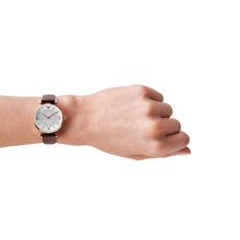 Load image into Gallery viewer, Emporio Armani Purple Analogue Watch AR11269