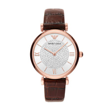 Load image into Gallery viewer, Emporio Armani Purple Analogue Watch AR11269