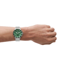 Load image into Gallery viewer, Emporio Armani Silver Tone Chronograph Watch AR11500