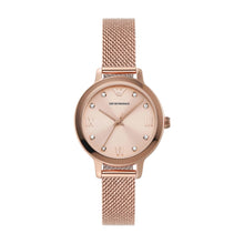 Load image into Gallery viewer, Emporio Armani Rose Gold Tone Analogue Watch AR11512
