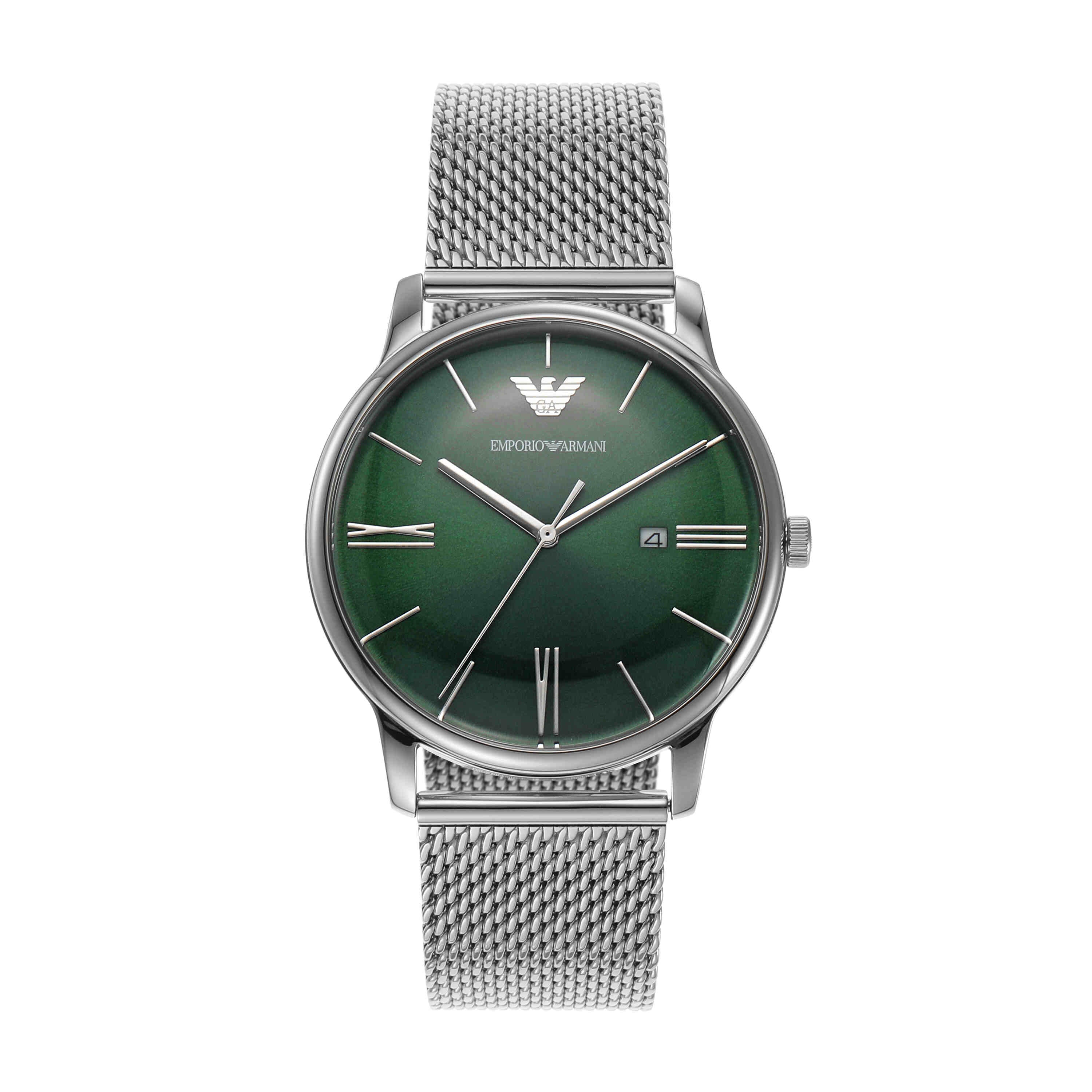 EMPORIO ARMANI【最高】 Quartz watch Emporio Armani Swiss man ARS4201 only time