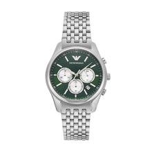 Load image into Gallery viewer, Emporio Armani Silver Tone Chronograph Watch AR11581