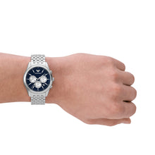 Load image into Gallery viewer, Emporio Armani Silver Tone Chronograph Watch AR11582