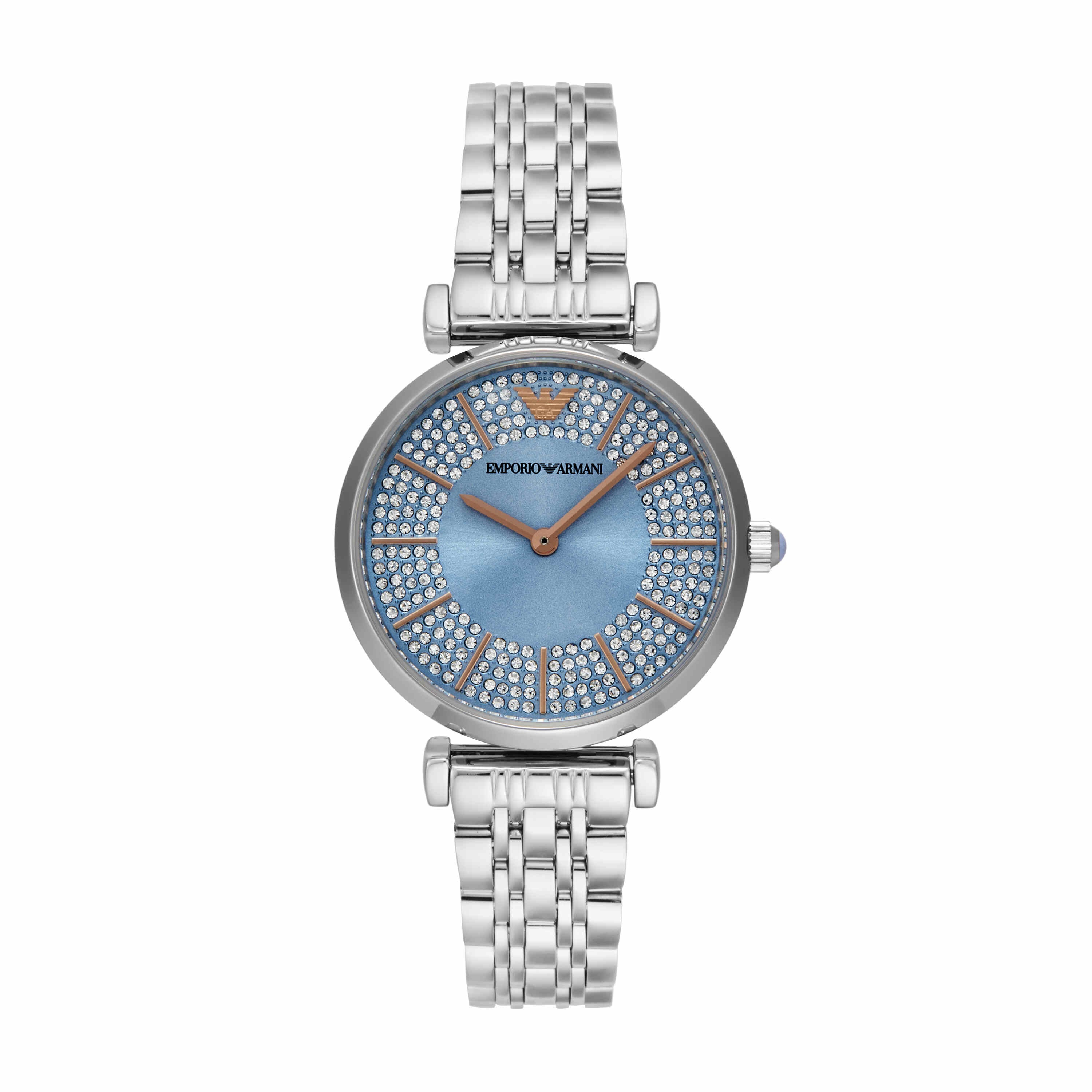 Emporio Armani Silver Tone Analogue Watch AR11594 – Watch