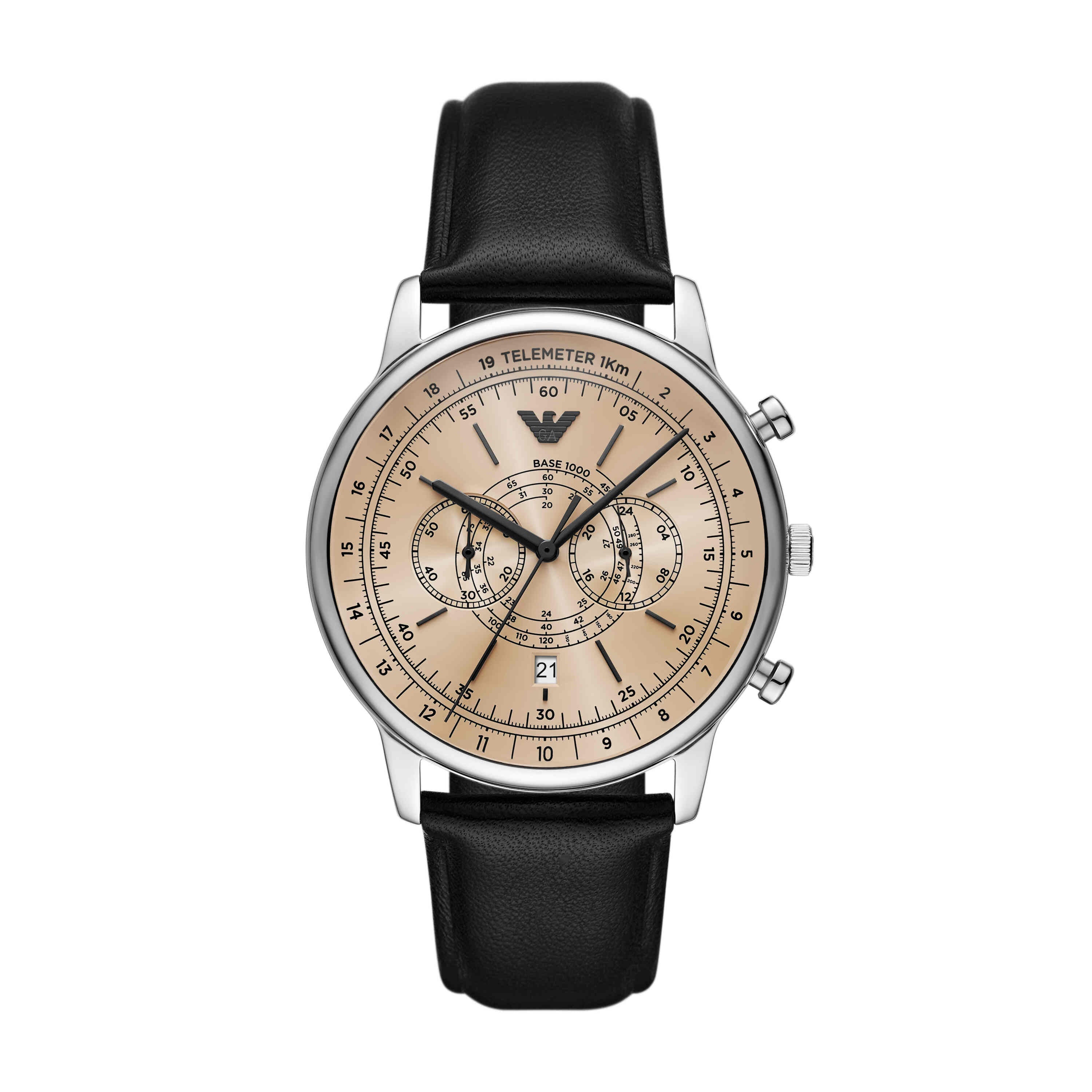 Emporio Armani Black Chronograph Watch AR11634 – Watch