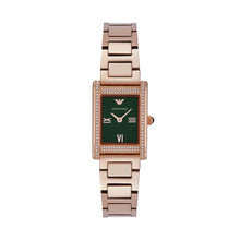 Load image into Gallery viewer, Emporio Armani Rose Gold Tone Analogue Watch AR11641