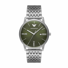 Load image into Gallery viewer, Emporio Armani Silver Tone Analogue Watch AR11644