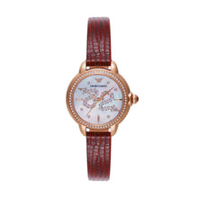 Load image into Gallery viewer, Emporio Armani Red Analogue Watch AR11646