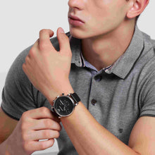 Load image into Gallery viewer, Emporio Armani Black Chronograph Watch AR1828I