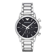 Load image into Gallery viewer, Emporio Armani Silver Tone Chronograph Watch AR1853