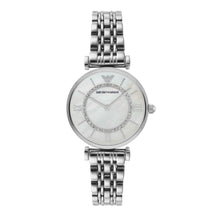 Load image into Gallery viewer, Emporio Armani Silver-Tone Analogue Watch AR1908