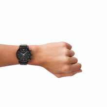 Load image into Gallery viewer, Emporio Armani Black Chronograph Watch AR1918