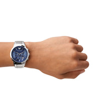 Load image into Gallery viewer, Emporio Armani Silver Tone Chronograph Watch AR2448