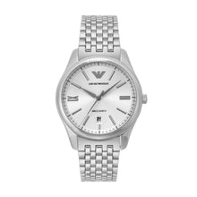 Load image into Gallery viewer, Emporio Armani Silver Tone Analogue Watch AR60076