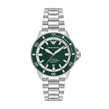 Load image into Gallery viewer, Emporio Armani Silver Tone Analogue Watch AR60080