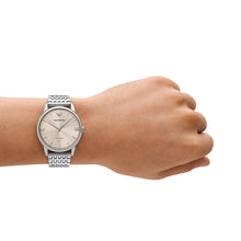Load image into Gallery viewer, Emporio Armani Silver Tone Analogue Watch AR60082