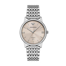 Load image into Gallery viewer, Emporio Armani Silver Tone Analogue Watch AR60082