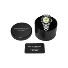 Load image into Gallery viewer, Emporio Armani Silver Tone Automatic Watch AR60083