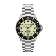 Load image into Gallery viewer, Emporio Armani Silver Tone Automatic Watch AR60083