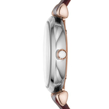 Load image into Gallery viewer, Emporio Armani Burgundy Analogue Watch AR80040