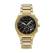 Load image into Gallery viewer, Armani Exchange Gold Tone Chronograph Watch AX4180