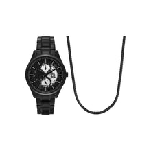 Load image into Gallery viewer, Armani Exchange Black Chronograph Watch AX7160SET
