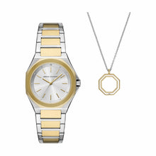 Load image into Gallery viewer, Armani Exchange Two Tone Analogue Watch AX7161SET