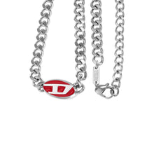 Load image into Gallery viewer, Diesel Steel Silver Tone Necklace DX1446040