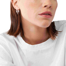 Load image into Gallery viewer, Diesel Steel Silver Tone Earring DX1450040