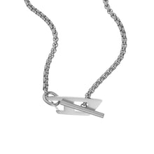Load image into Gallery viewer, Diesel Steel Silver Tone Necklace DX1477040