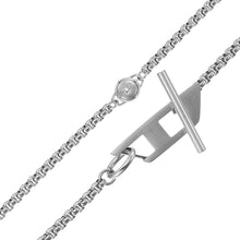 Load image into Gallery viewer, Diesel Steel Silver Tone Necklace DX1477040