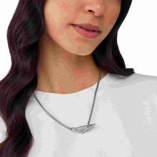 Load image into Gallery viewer, Diesel Steel Silver Tone Necklace DX1477040