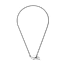 Load image into Gallery viewer, Diesel Chain Necklace Silver Tone Necklace DX1534040