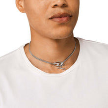 Load image into Gallery viewer, Diesel Chain Necklace Silver Tone Necklace DX1534040
