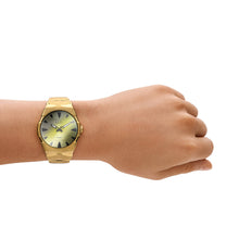Load image into Gallery viewer, Diesel D-Sruptor Gold Tone Analogue Watch DZ2214