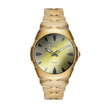 Load image into Gallery viewer, Diesel D-Sruptor Gold Tone Analogue Watch DZ2214