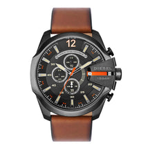 Load image into Gallery viewer, Diesel Mega Chief Brown Chronograph Watch DZ4343