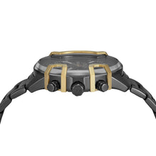 Load image into Gallery viewer, Diesel Griffed Gun-Metal Chronograph Watch DZ4668