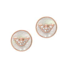 Load image into Gallery viewer, Emporio Armani Rose Gold-Tone Earring