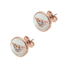 Load image into Gallery viewer, Emporio Armani Rose Gold-Tone Earring