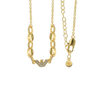 Load image into Gallery viewer, Emporio Armani Gold Tone Necklace