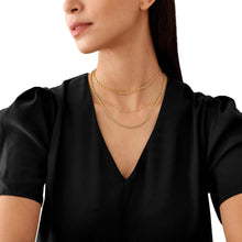Load image into Gallery viewer, Emporio Armani Gold Tone Necklace