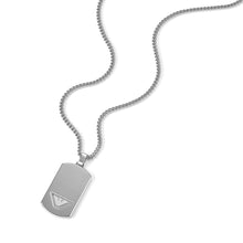 Load image into Gallery viewer, Emporio Armani Silver Tone Pendant