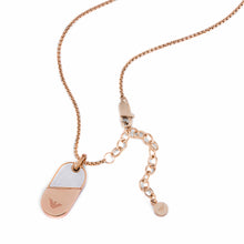 Load image into Gallery viewer, Emporio Armani Rose Gold Tone Pendant
