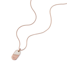 Load image into Gallery viewer, Emporio Armani Rose Gold Tone Pendant