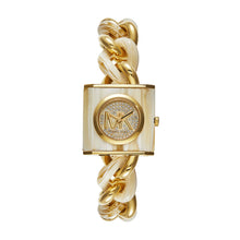 Load image into Gallery viewer, Michael Kors Mk Chain Lock Two Tone Analogue Watch MK4809