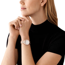 Load image into Gallery viewer, Michael Kors Camille Rose Gold Tone Analogue Watch MK4810